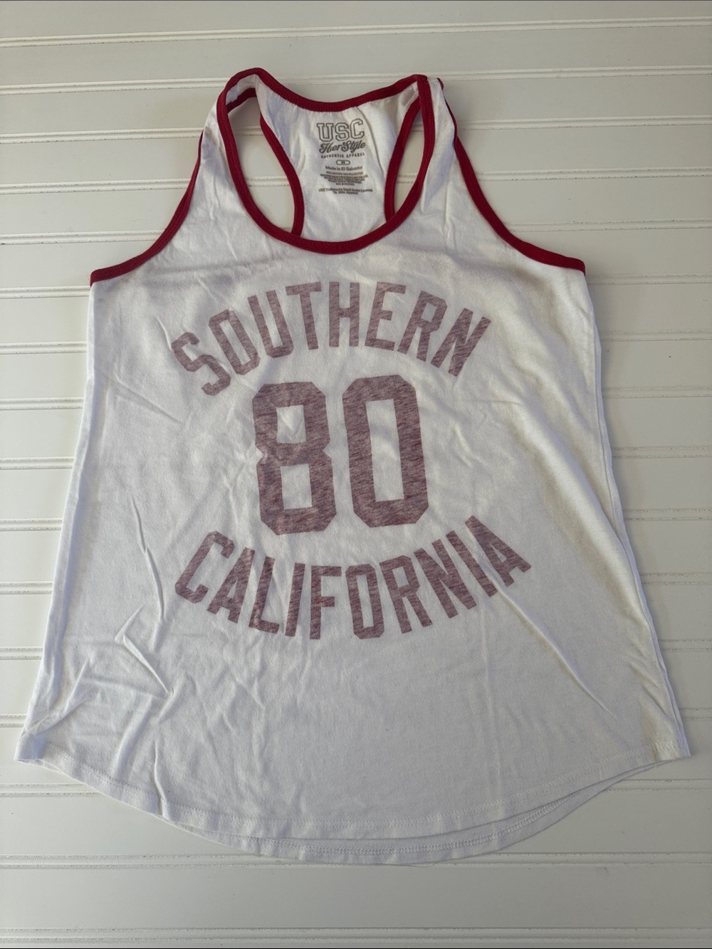 Nike USC Trojans Shirt Womens Tank Top Racerback. Size Medium